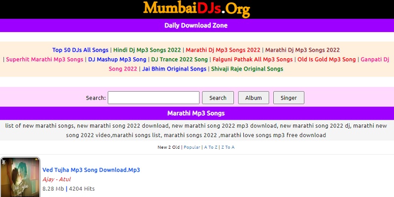 download marathi songs with mumbaidjs
