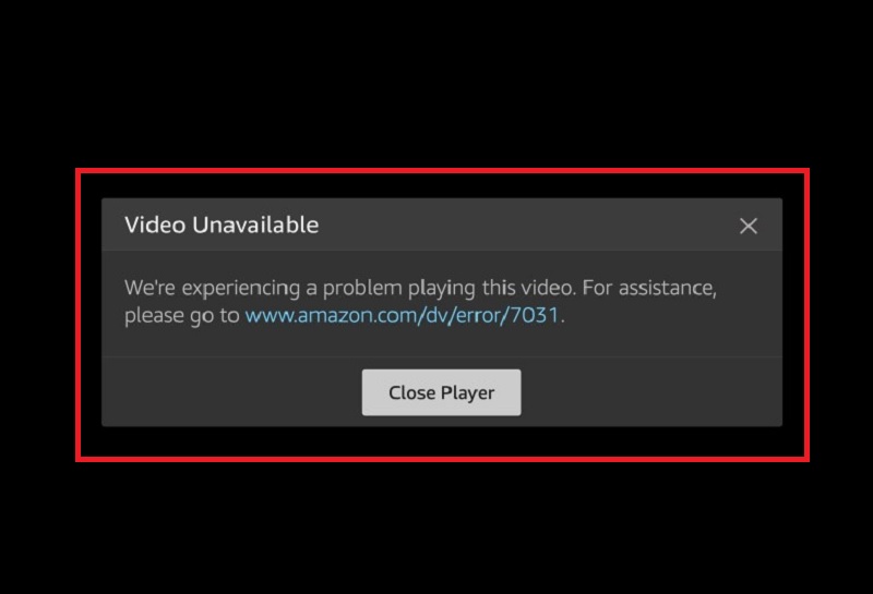 Video Has Left Amazon Prime Video