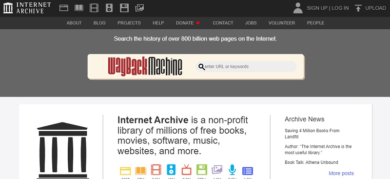 download audio track for movies using internet archive