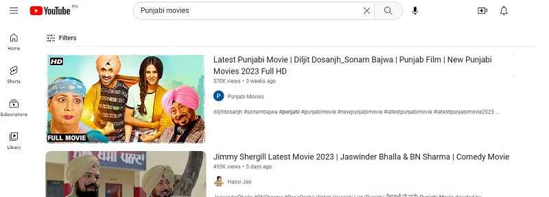 youtube  as punjabi movie download site