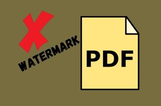 feature pdf editor without watermark