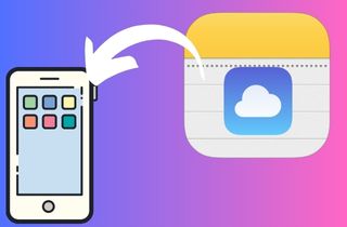 recover notes from icloud