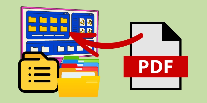 how to ocr pdf manage files display image