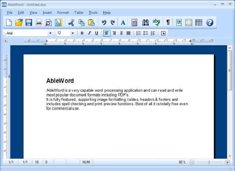 ableword main interface
