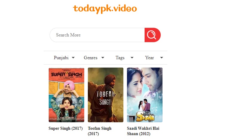 todaypk  as punjabi movie download site