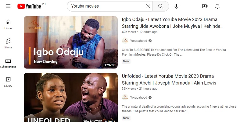 watch yoruba movies online youtube