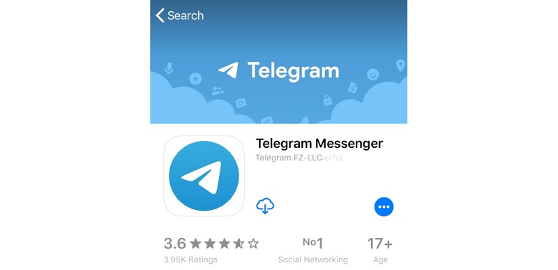 download video from telegram link on iphone