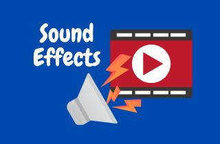 Add sound effects to video
