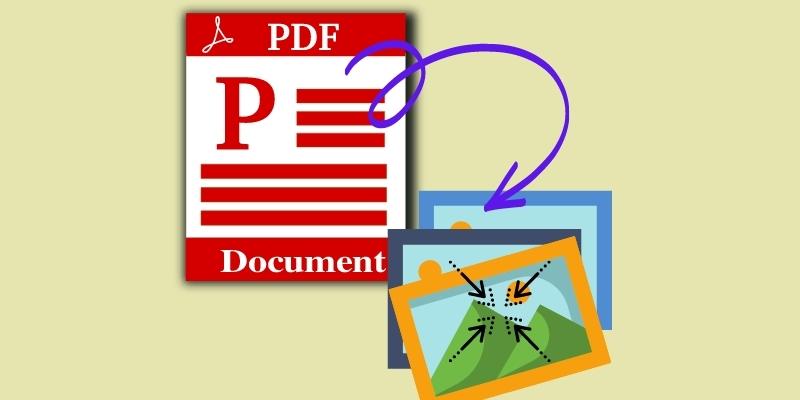 optimize scanned pdf image compression display image