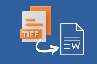 How to Convert TIFF to Word for Editable and Shareable File