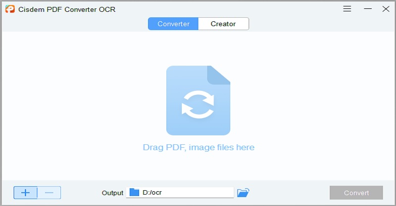 cisdem pdf converter ocr interface