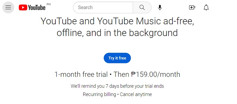 download music via youtube premium