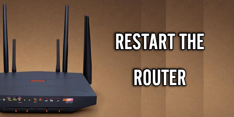 restart router