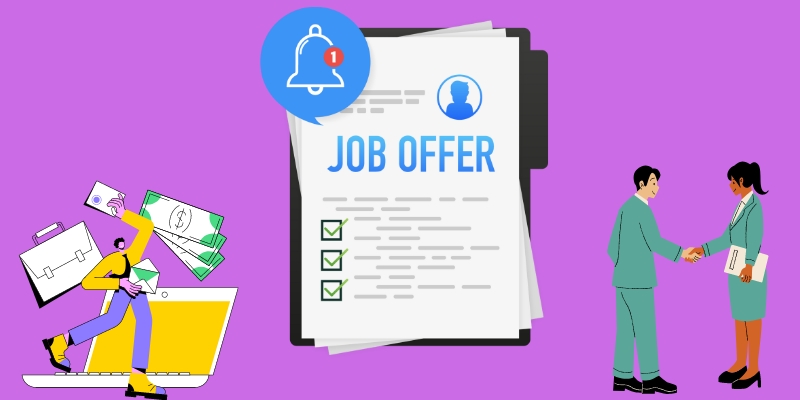  job offer letter template key elements displayed image