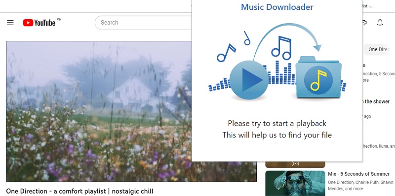 music downloader browser mp3 grabber extension