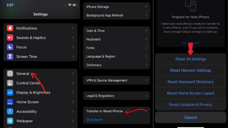 reset your iphone’s settings
