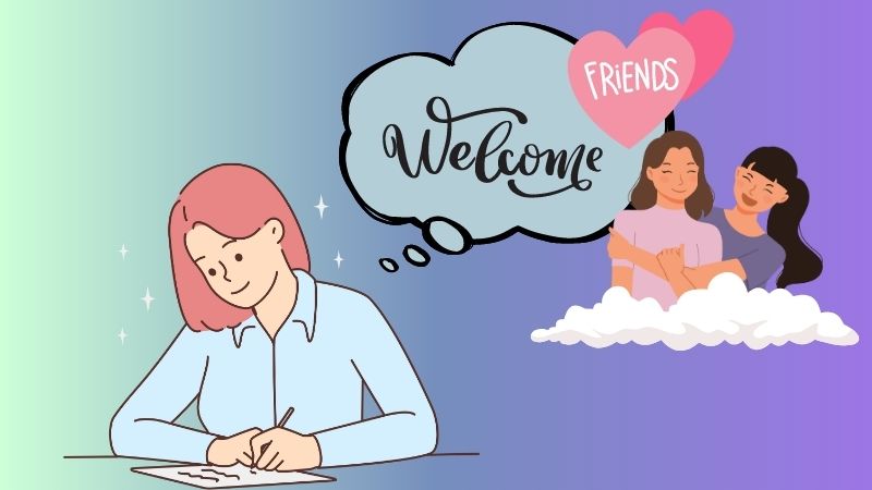 crafting an engaging welcome message