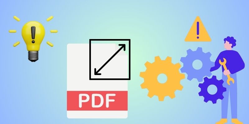 troubleshooting and tips for resizing pdfs
