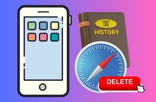 how to delete search history on iphone