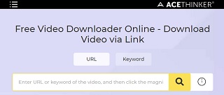 acethinker free online video downloader