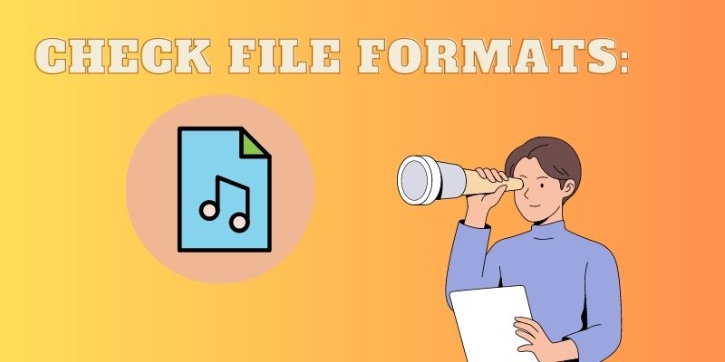 download music to cd check file format