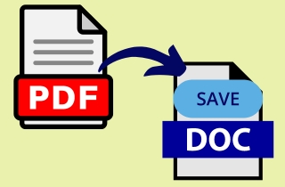 feature save pdf as word
