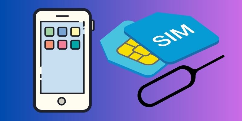use a sim ejector to remove your sim card