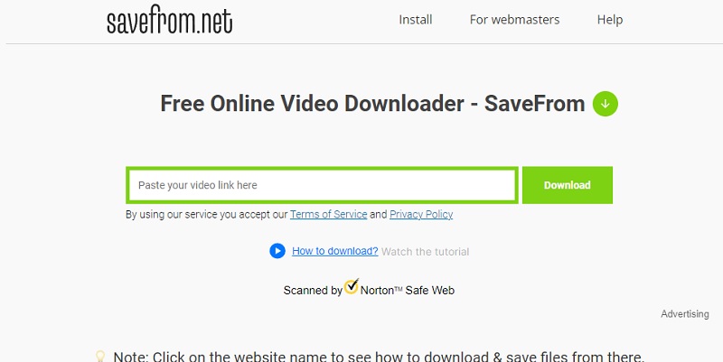 download streaming video savefrom net