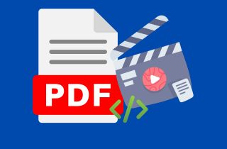 feature embed video in pdf