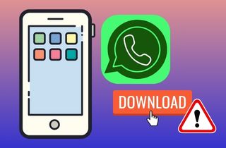 fixed whatsapp download problems on iphone