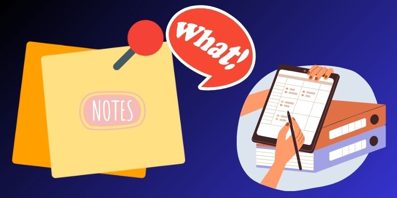 what is the notes app and its role?