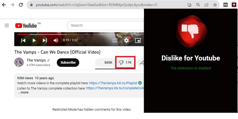 see dislikes on youtube are dislike for youtube
