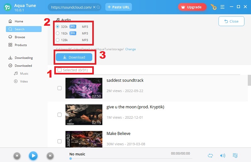 soundcloud playlist to mp3 acethinker at convert to mp3