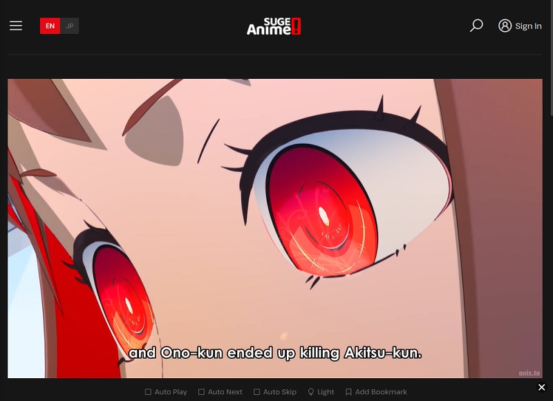 animesuge streaming subbed anime