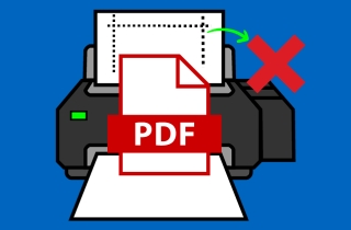 how to print pdf without margins