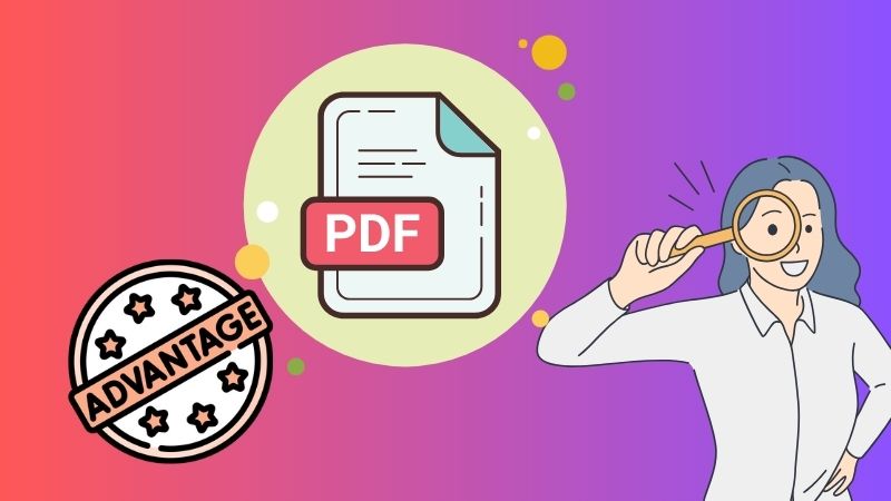 advantages of having searchable text within pdf documents