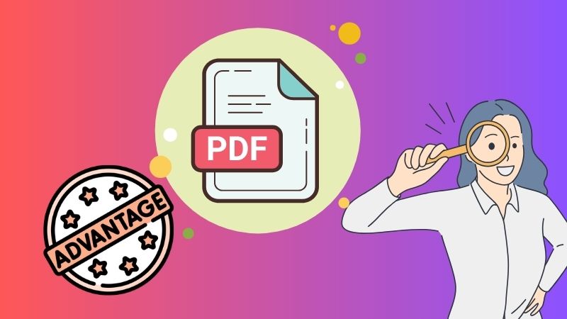 advantages of having searchable text within pdf documents