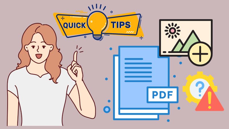 add image to pdf tips and solutions to common image insertion issues.