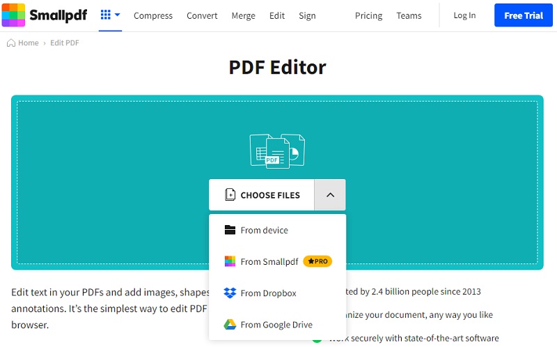 add image to pdf word upload the pdf file.