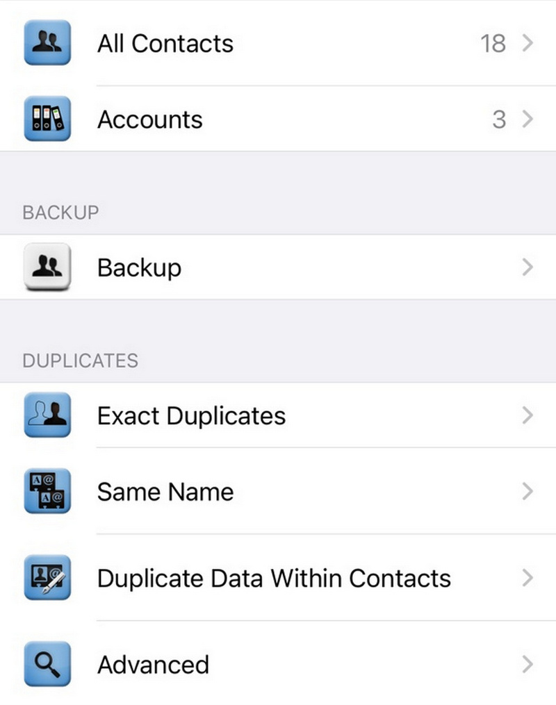 deleting contacts on iphone delete contacs interface