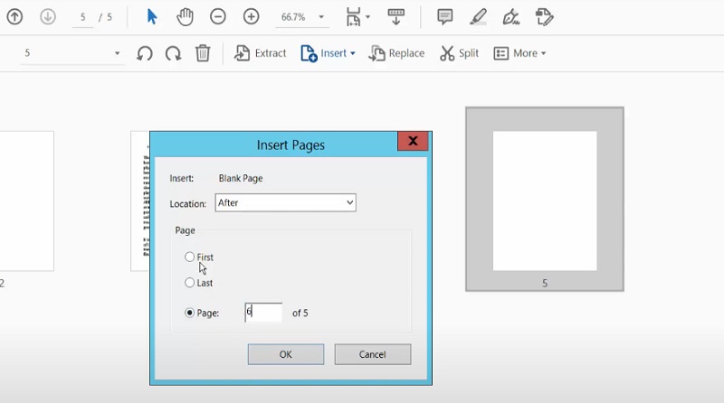 edit pdf in adobe reader add page to pdf.