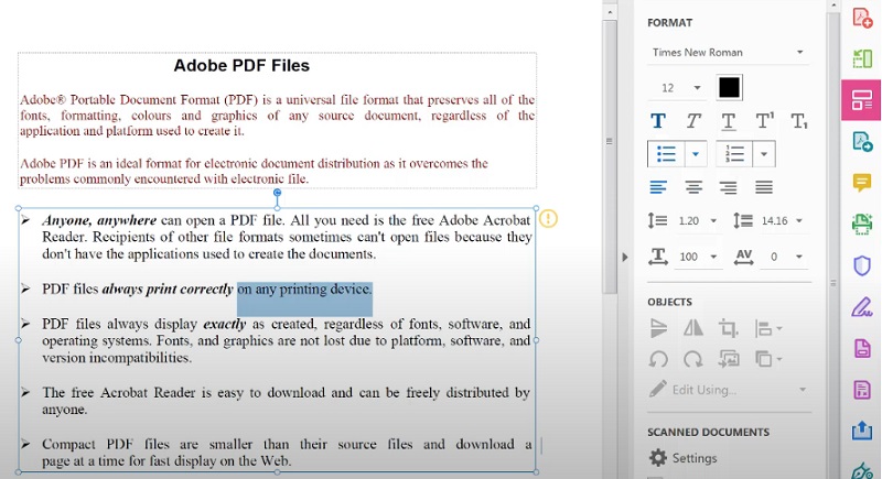 edit pdf in adobe reader editing text within a pdf.