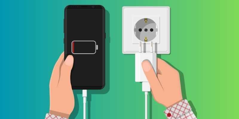 charge your device to solve the issue