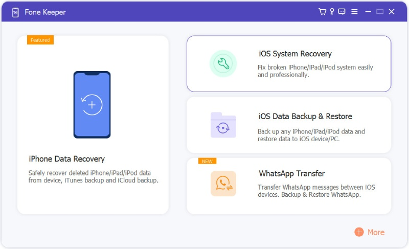 access ios system recovery