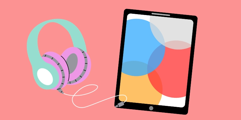 plug in and out the headphone jack