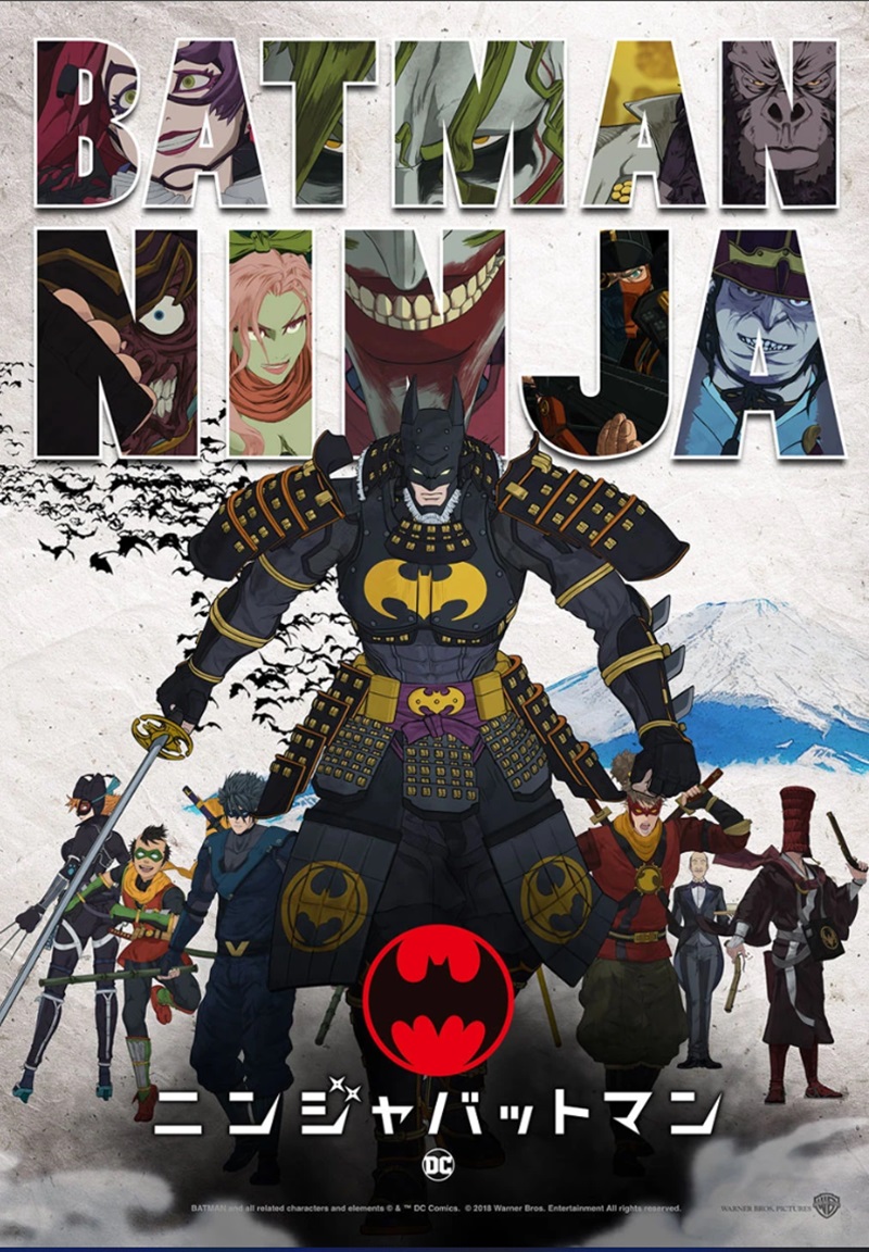 batman: ninja movie poster