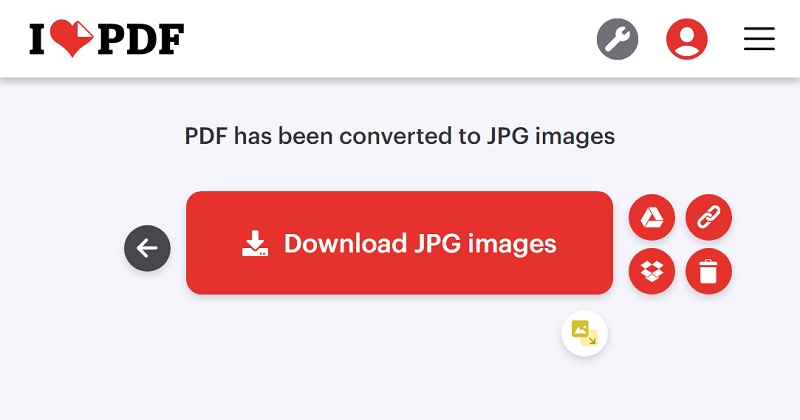 convert and download the jpg file