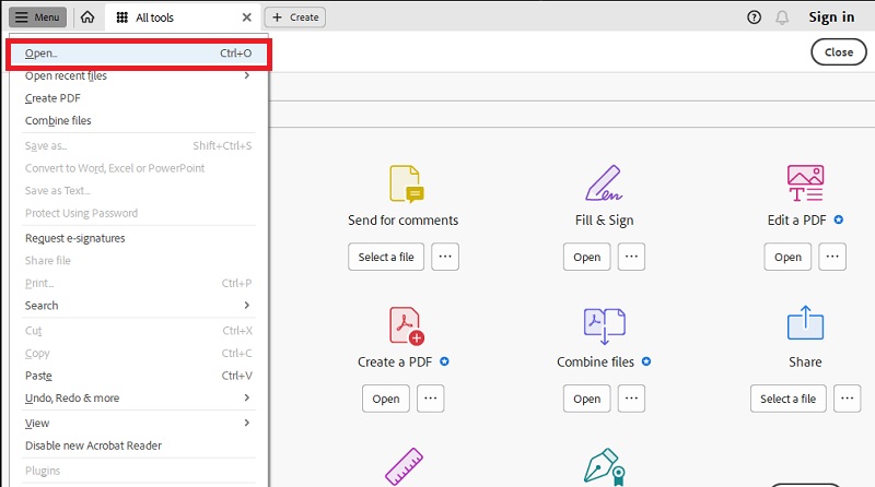 télécharger le document pdf dans Adobe Acrobat