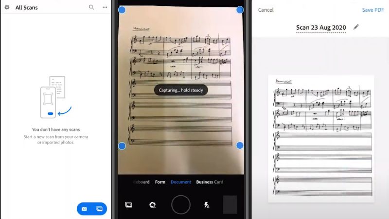 adobe acrobat for mobile interface