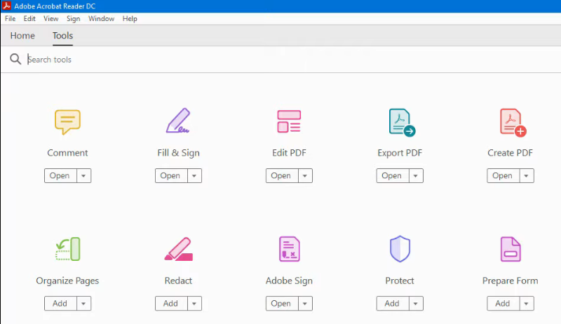 adobe acrobat reader dc